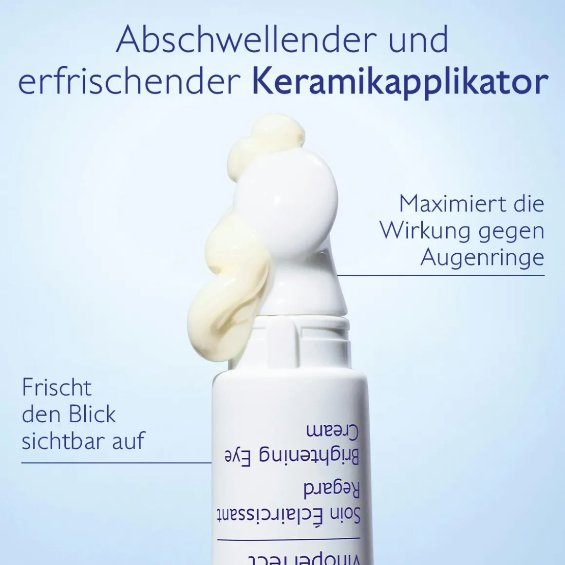 Aufhellende Augenpflege mit Koffein & Niacinamid