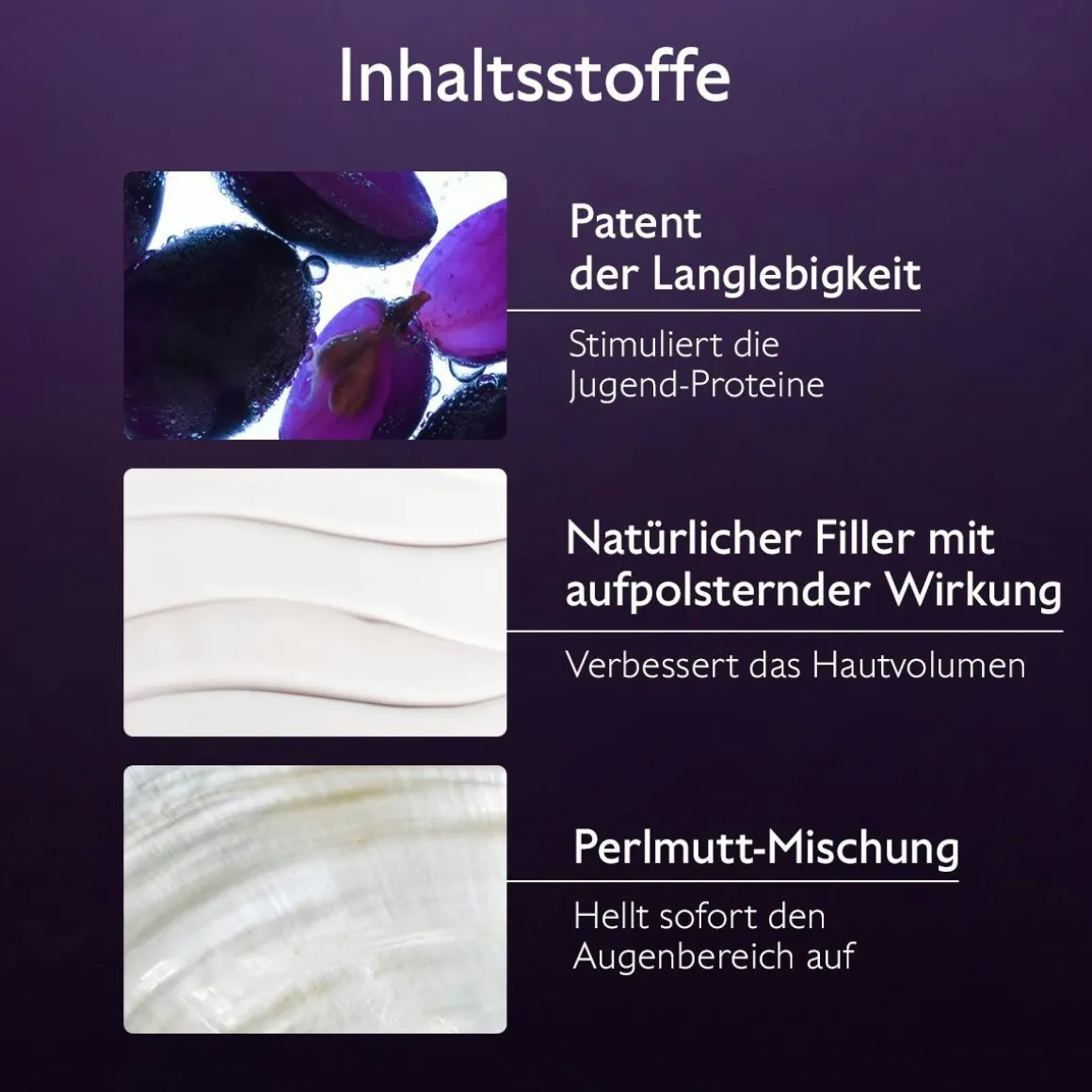 Die Augencreme