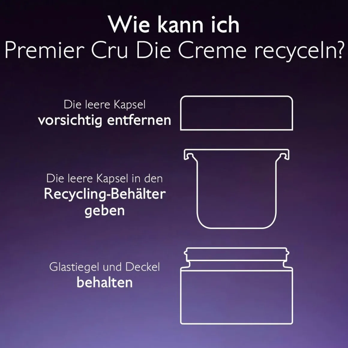Die Creme mit Patent Langlebigkeit & Natürlicher aufpolsternder Füllstoff