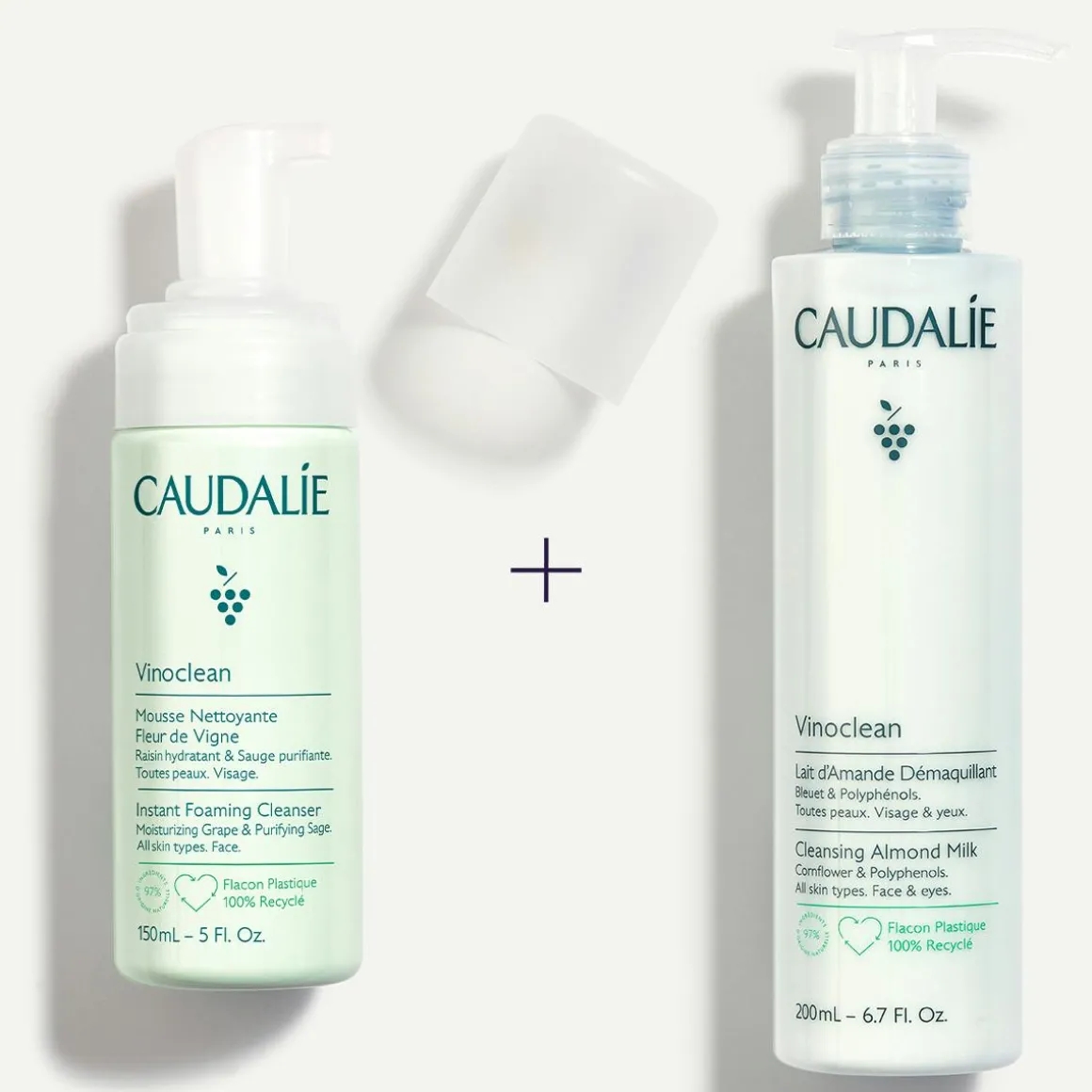 Duo mixology Sahne mit Mandelmilch