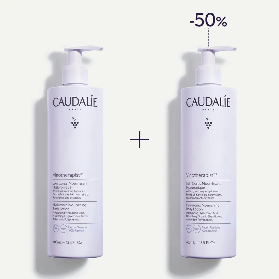 Duo Nährende Körperpflege mit Hyaluronsäure 400ml + 400ml