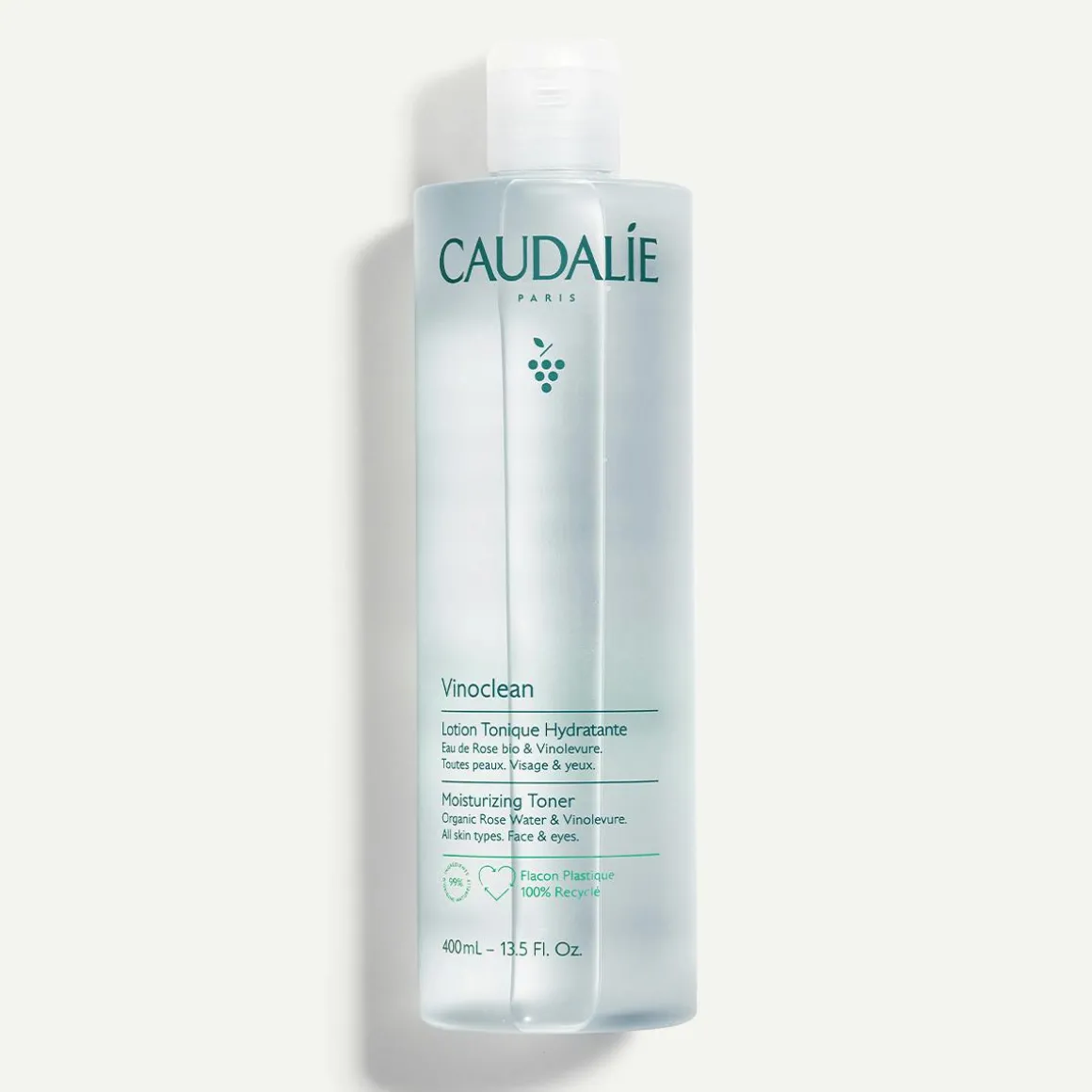 Feuchtigkeitsspendendes Gesichtstonic mit Bio-Rosenhydrolat - 400ml