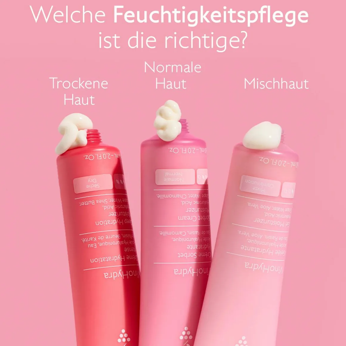 Hydratisierende Sorbet Creme mit Hyaluronsäure & Kamille