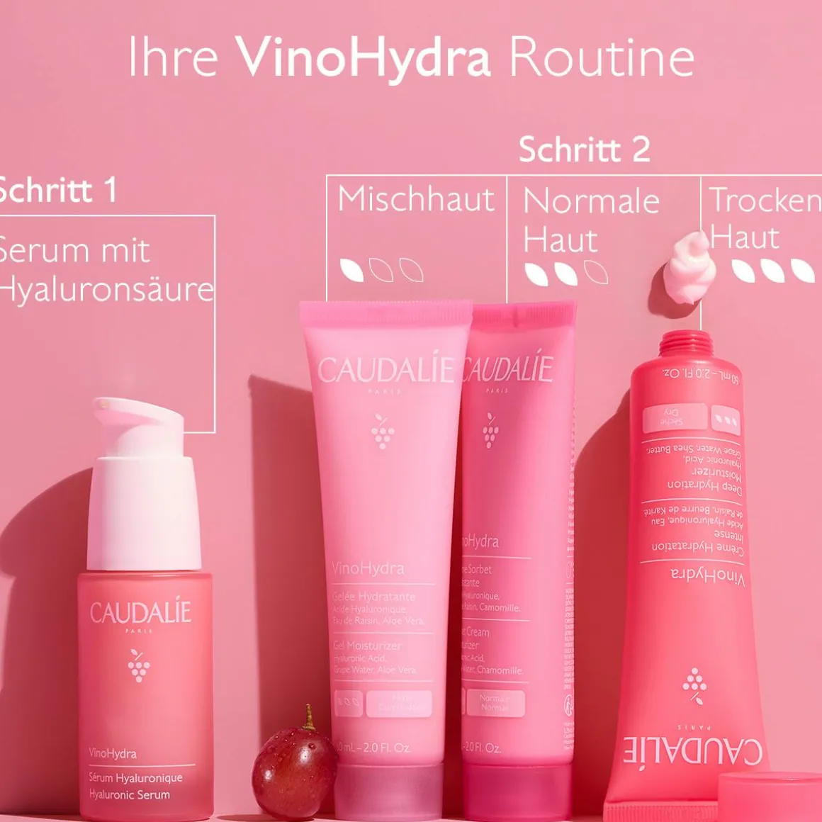 Hydratisierende Sorbet Creme mit Hyaluronsäure & Kamille