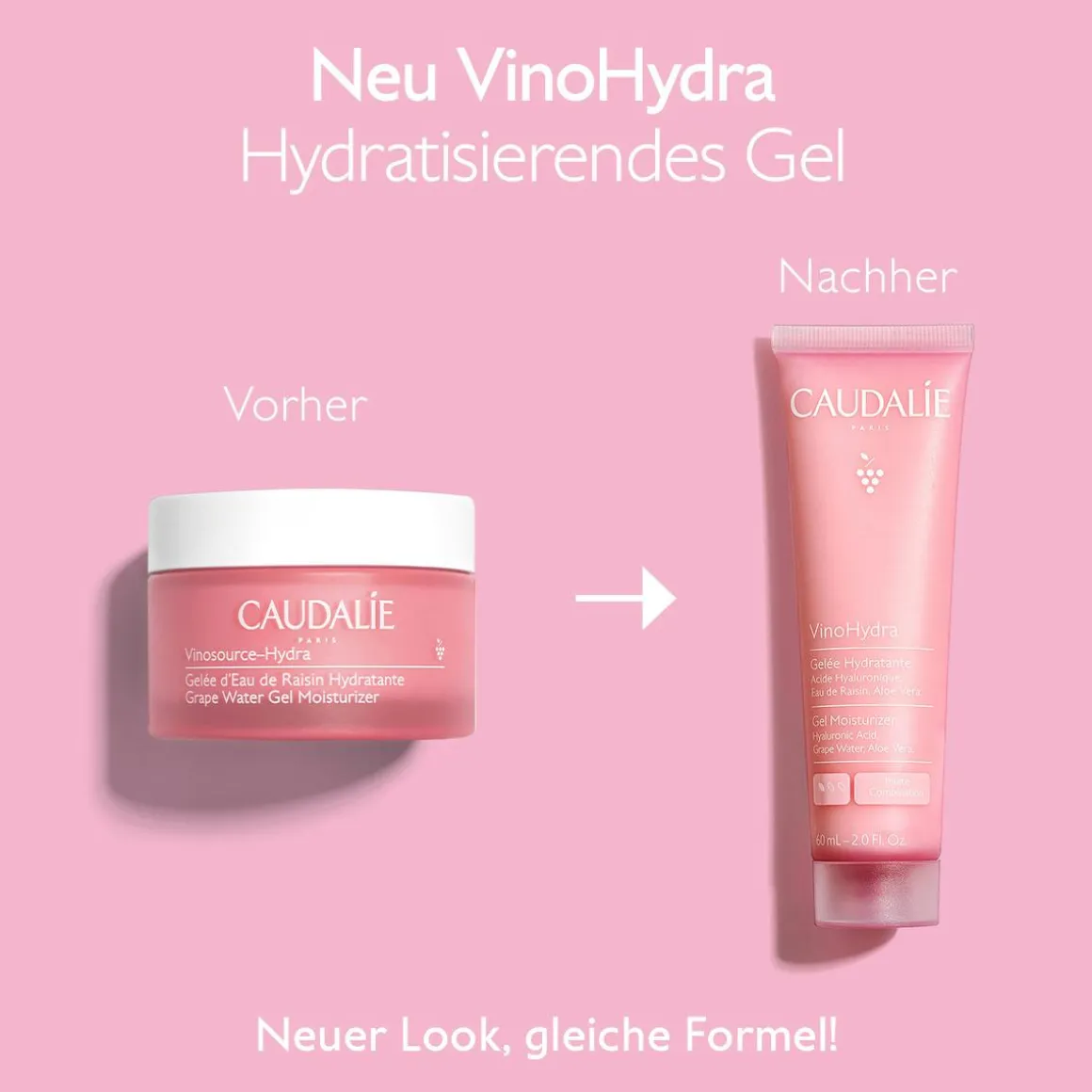 Hydratisierendes Gel mit Hyaluronsäure & Aloe Vera