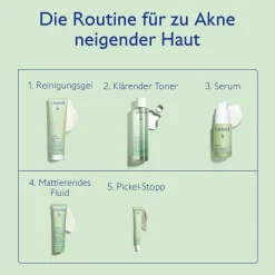 Mattierendes Feuchtigkeit spendendes Fluid mit Siliziumpulver