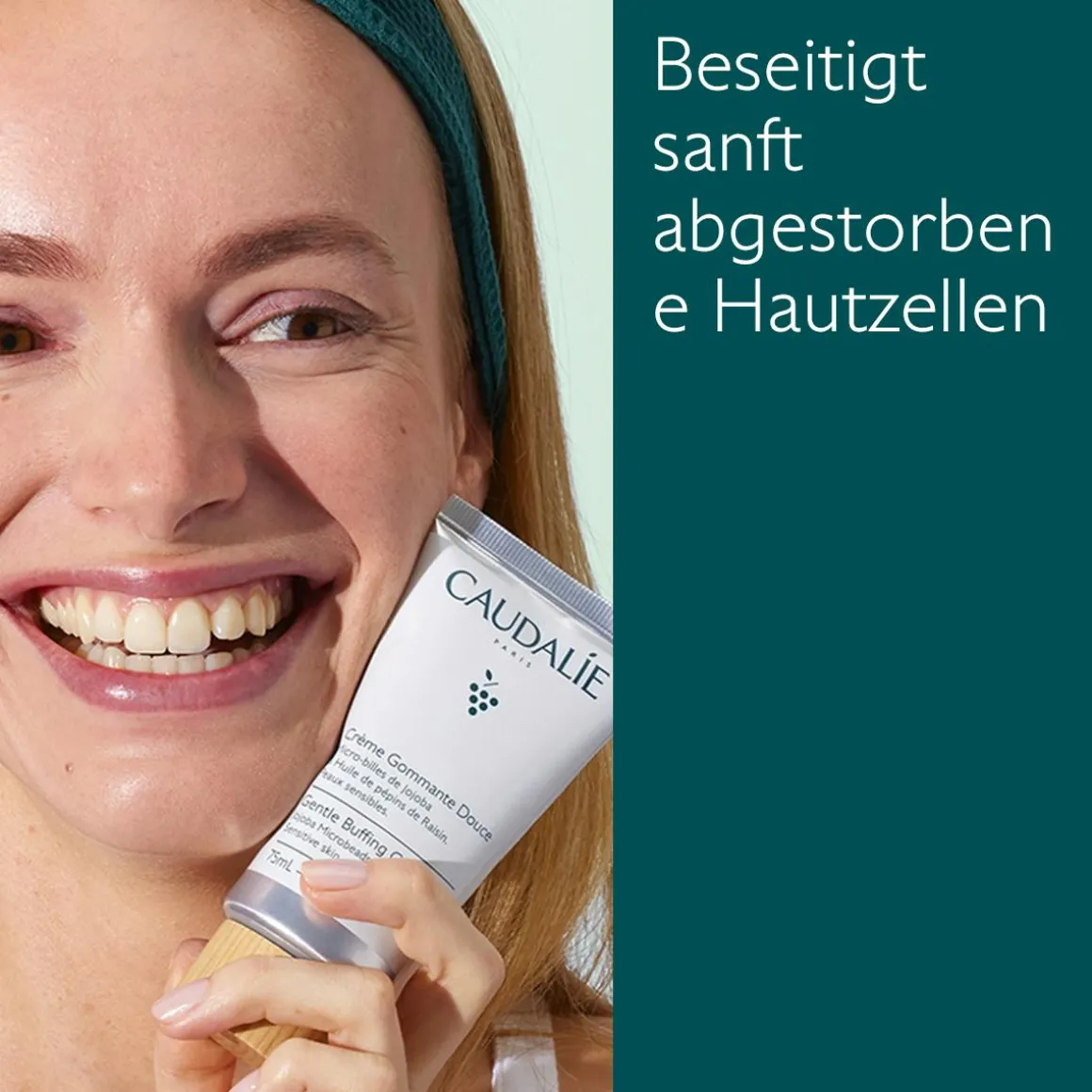 Mildes Gesichtspeeling mit Jojoba-Mikrokügelchen