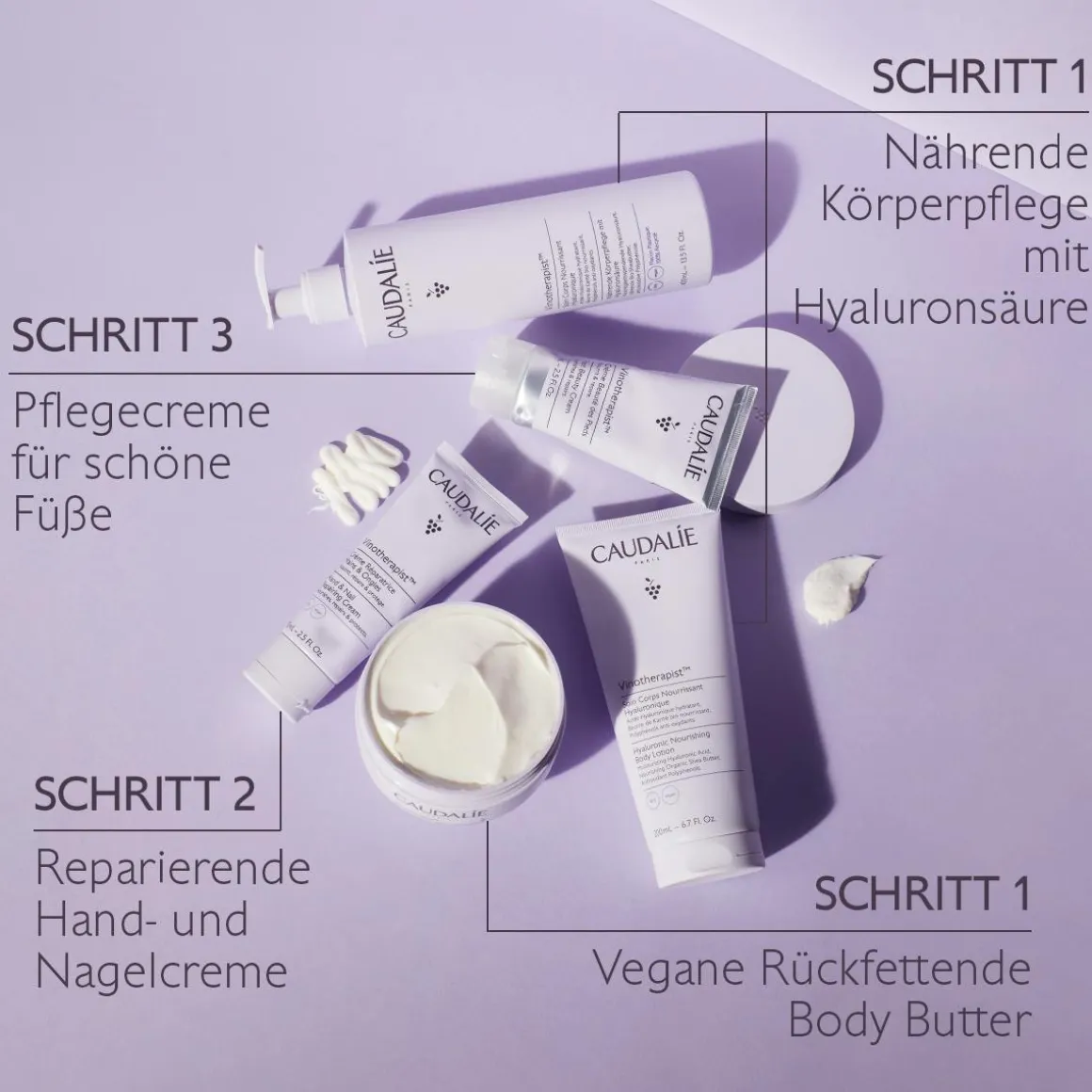 Nährende Körperpflege mit Hyaluronsäure-400ml