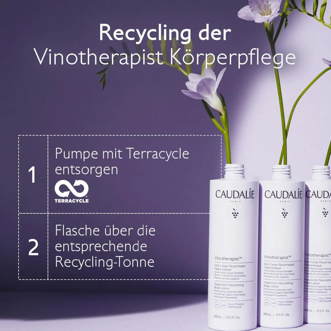 Nährende Körperpflege mit Hyaluronsäure-400ml