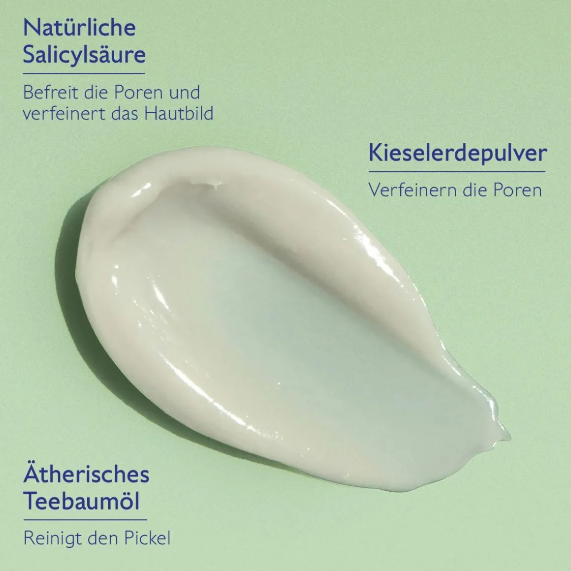 Pickel-Stopp mit Salicylsäure