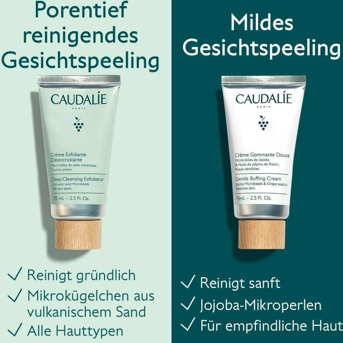 Porentief Reinigendes Gesichtspeeling