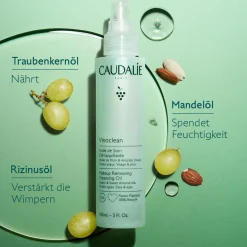 Reinigendes Pflegeöl mit Mandelöl + Rizinusöl - 75ml
