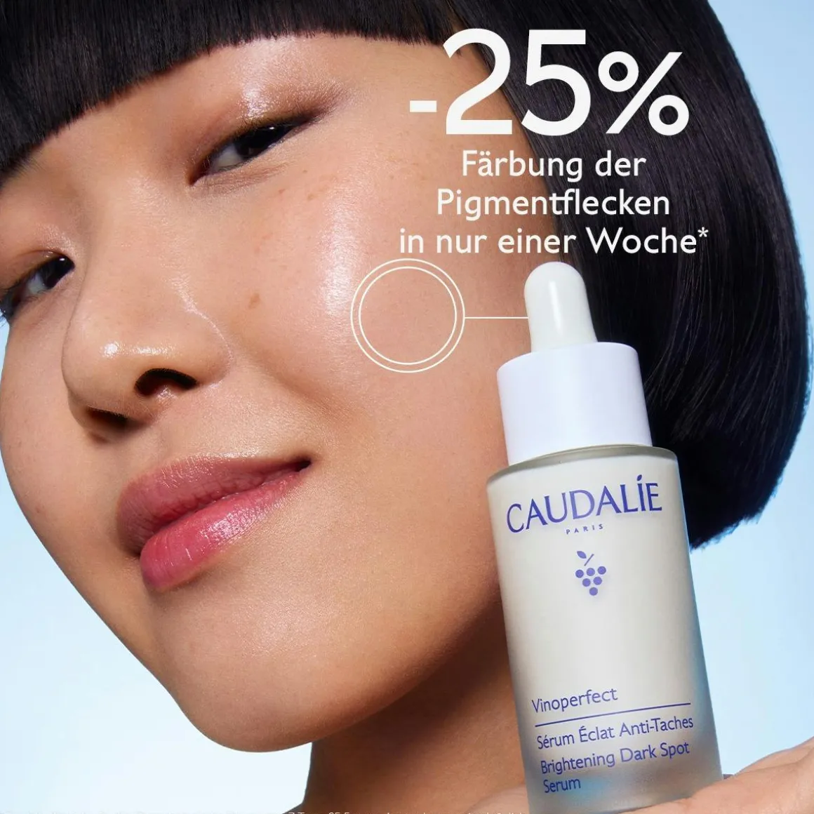 Serum für mehr Ausstrahlung und gegen Pigmentflecken mit Viniferine, Alternative zu Vitamin C - 50ml