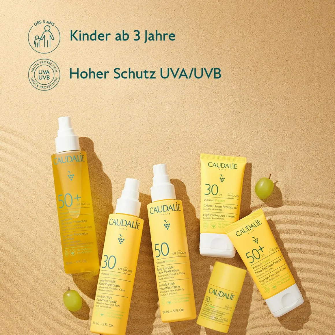 Unsichtbares Sonnenspray Hoher Schutz LSF 50